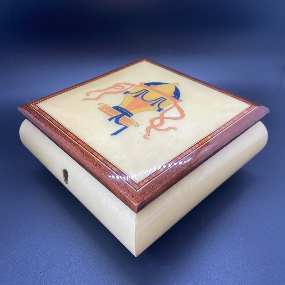 Reuge romance swiss music‎ box Italy. Without key.